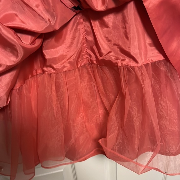 Kay Unger Silk Cotton Blend Party Dress - Picture 5 of 5